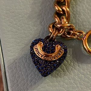 Dark blue juicy couture bracelet